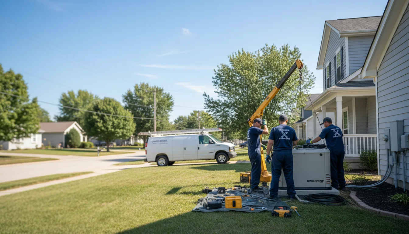 Generator Installation in Mount Carroll, IL near me